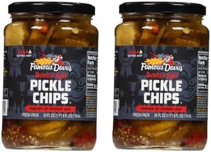 Famous Dave's - 2 pck, Devil's Spit Pickle Chips (48 oz.)