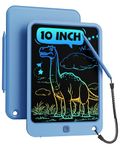 bravokids LCD Writing Tablet for Kids Toys, 10 Inch Colorful Doodle Board Drawing Pad for Kids Drawing Tablet, Writing Board Drawing Board, Toddler Toys for 3 4 5 6 7 8 Years Old Girls Boys (Blue)