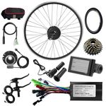 48V 27.5'' MXUS 250W Rear wheel Electric Bikes Conversion Kit Hub Motor, Waterproof Cable ,legal Motor ,E-bike Cycling Hub with Controller,Bike Bicycle Conversion Kit 7-speed Cassette,SW900 Screen