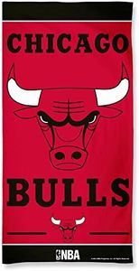 NBA Fiber Beach Towel, Unisex, Chicago Bulls Beach Towel - Old Design, 9960618688_Old, Team Color, One Size