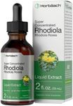 Rhodiola Rosea Root Extract | 2 fl oz | Alcohol Free | Super Concentrated Liquid Supplement | Vegetarian, Non-GMO, Gluten Free | by Horbaach