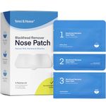 Blackhead Remover Nose Pore Patches: Korean Skin Care Patented Formula Targets Pores Pimples in 3 Steps - Natural Mild Painless Effective Dermatologist Tested Fragrance Paraben Cruelty Free for All Skin Types - 5 Pcs