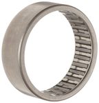 INA HK2020 Needle Roller Bearing, Caged Drawn Cup, Outer Ring and Roller, Steel Cage, Open End, Metric, 20mm ID, 26mm OD, 20mm Width, 16000rpm Maximum Rotational Speed, 5800lbf Static Load Capacity, 3550lbf Dynamic Load Capacity