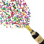 Giant Confetti Bottle Popper-Happy New Year-1pk
