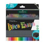 Faber-Castell Black Edition 116411 Colouring Pencils, Pack of 100, Shatterproof, for Children and Adults