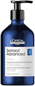 L'Oreal Professionnel Serioxyl Advanced Shampoo for Sensitive Scalps, All Scalp Types, Scalp Relief, Volumizing, Hair In Need of Volume and Texture, For Men & Women, Serie Expert, 500 ML