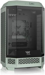 Thermaltake The Tower 300 Tempered Glass Micro Tower Case Matcha Green Edition, CA-1Y4-00SEWN-00