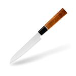 Machado Stainless Steel Japanese Sashimi Yanagiba Sushi Knife with Octagonal Handle (9 inches)