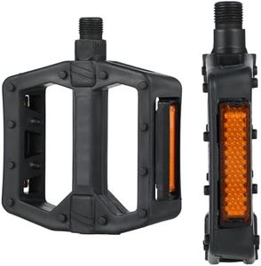 Bike Pedals 9/16" Lightweight Non-Slip Bicycle Platform Pedals - Fits Most Adult Bikes & Mountain Bikes &MTB, Durable and Slip-Resistant Design
