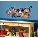 Nursery Wall Decal for Boys & Girls/Disney Mickey Mouse Clubhouse Capers Peel and Stick Giant Wall Decals