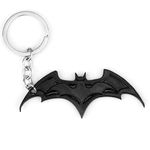 UPBEAT � Batman Logo Metal Keychain (Pack of 1) Black color Movie Series DC Car Bike