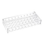 uxcell Test Tube Rack Acrylic 40-We