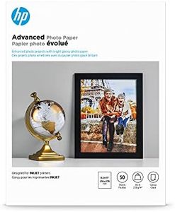 HP Advanced Photo Paper, Glossy, 8.5x11 in, 50 sheets (Q7853A)