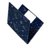 ANCIARY Full Laptop Skin Bubble-Free HD Quality Sticker for Laptops Upto 15.6" Compatible with Apple/Dell/HP/Lenovo/Acer/Asus/Sony (Dustproof|Waterproof|Scratchproof|Reusable)-Space BL FL SPE