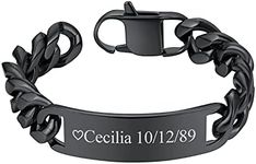 FindChic Customized Black Bar Brace