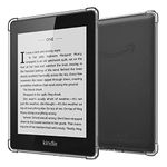 SFFINE Clear Case Compatible for 6" All New Kindle 10th Generation 2019 Release (NOT Fit Kindle Paperwhite/Kindle Oasis),Transparent Slim Soft TPU Silicone Case Cover Skin for Kindle 10th Gen 2019