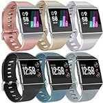 6 Pack Sport Bands Compatible with 