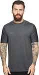 O'Neill UV 50+ Sun Protection Mens Basic Skins Short Sleeve Tee Sun Shirt Rash Guard, Black, XX-Large