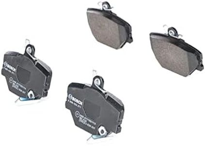 Bosch BP240 Pastiglie Freno, Asse Anteriore, Certificato ECE-R90, 1 Set di 4 Pastiglie