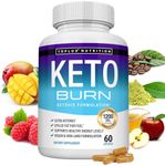 Toplux Keto Burn Pills Ketosis Weight Loss - 1200 Mg Ultra Advanced Natural Ketogenic Fat Burner Using Ketone Diet for Men Women 60 Capsules Supplement