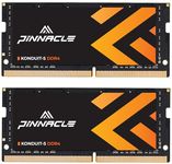 Timetec Pinnacle 64GB KIT(2x32GB) DDR4 3200MHz (or 2933MHz or 2666MHz) PC4-25600 Non-ECC Unbuffered 1.2V CL22 2Rx8 Dual Rank 260 Pin SODIMM Laptop Notebook PC Computer Memory RAM Module Upgrade