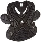 adidas S99092 PRO Series Baseball Catcher's Chest Protector Gen 2 Protective Gear, Black, Size 17