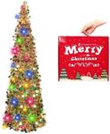 MACTING 5FT Pop Up Fall Tree with L