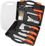 NEW VIEW 15-Piece Hunting Knife Set