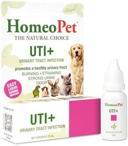 HomeoPet UTI Plus Urinary-Tract Relief, Supportive UTI Medicine for Dogs, Cats, and Other Pets, 15 ml