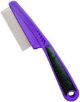 Yumflan Flea Comb with Rubber Handl