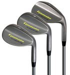 Pinemeadow Golf Men's 3 Wedge Set, Right Hand, Steel, Regular