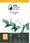 Eco Living Club Toilet Bowl Cleaner Strips Sheets