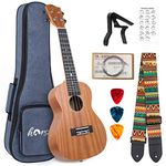 Tenor Ukulele,26 Inch Professional Musical Instrument Ukelele for Adults Horse Uke Beginner Kit W/Gig Bag Strap Famous Brand OEM Strings Hawaiian Guitar Ukalalee Yukalalee Ukalele Yukelele