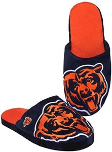 Forever Collectibles NFL Chicago Bears Men's Slip On Slippers Size Large 11-12