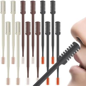 Pxcxu Nasal Hair Cutter, Portable Nose Hair Trimmer for Travel, Compact Manual Nose Hair Trimmer for Women and Men (12-1)