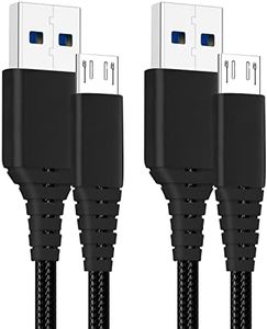 PS4 Controller Charger Cable,Playstaion 4 Charging Cord 10ft 2Pack for Sony Playstaion 4,PS4 Slim/Pro,Dualshock 4,Xbox One/One X,Micro USB High Speed Data Sync Power Wire,Nylon Braided Extra Long