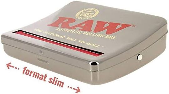 RAW Natural Unrefined Rolling Papers - Automatic Rolling Box - 110mm King Size