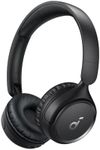 Soundcore H30i Wireless On-Ear Headphones, Foldable Design, Pure Bass, 70H Playtime, Bluetooth 5.3, Lightweight and Comfortable, App Connectivity, Multipoint Connection (Black)