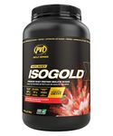 PVL ISOGOLD – Grass Fed - Premium Isolate 100% Whey Protein Shake (908 g (Pack of 1), Strawberry Milkshake)