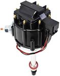 A-Team Performance 65K COIL Distributor Small Block/Big Block SBC/BBC Compatible With Chevrolet and GM (Black1)