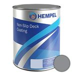 Hempel Non Slip Deck Coating With Antislip Granules - Mid Grey - 750ml (Marine Use Only)