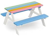 BTEXPERT Outdoor Kids Picnic Table 