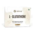 HK Glowup L- Glutathione Skin Lightening Capsules For Healthy Glowing Skin & Hair Growth - Immune, Antioxidant Support, Radiant & Youthful Skin For Women & Men (30 Capsules) Nutraceutical