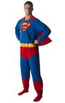 Rubie's Official Superman Onesie, Adult Costume - Small Halloween