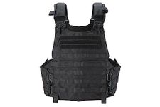 Lancer Tactical Quick Release Medium/Large Airsoft Vest Pouch, Black, 00