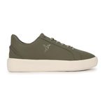 YOHO Blinc Hands Free Sneakers for Men | Truly Slip ons | Quick wear Elastic Laces Olive Green