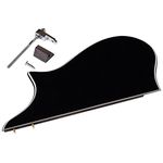 Golden Gate M-401A F-Model Mandolin Pickguard Assembly - Black/White/Black