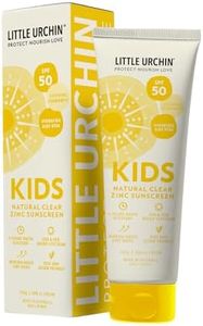 LITTLE URCHIN KIDS Natural Clear Zinc Sunscreen SPF 50, 100g
