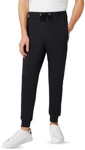 FM London Slim Fit Joggers for Men - Mens Joggers with Zip Pockets Ideal for Every Day Wear and Sports - Comfortable, Soft Jogging Bottoms