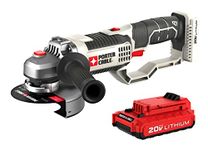 Porter Cable 20V Cordless Grinder with 2Ah Battery, 4.5 in, PCC761D1